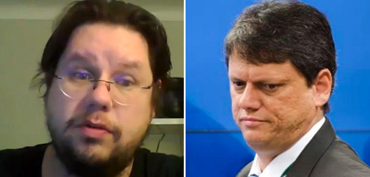 Fernando Horta e Tarcísio de Freitas