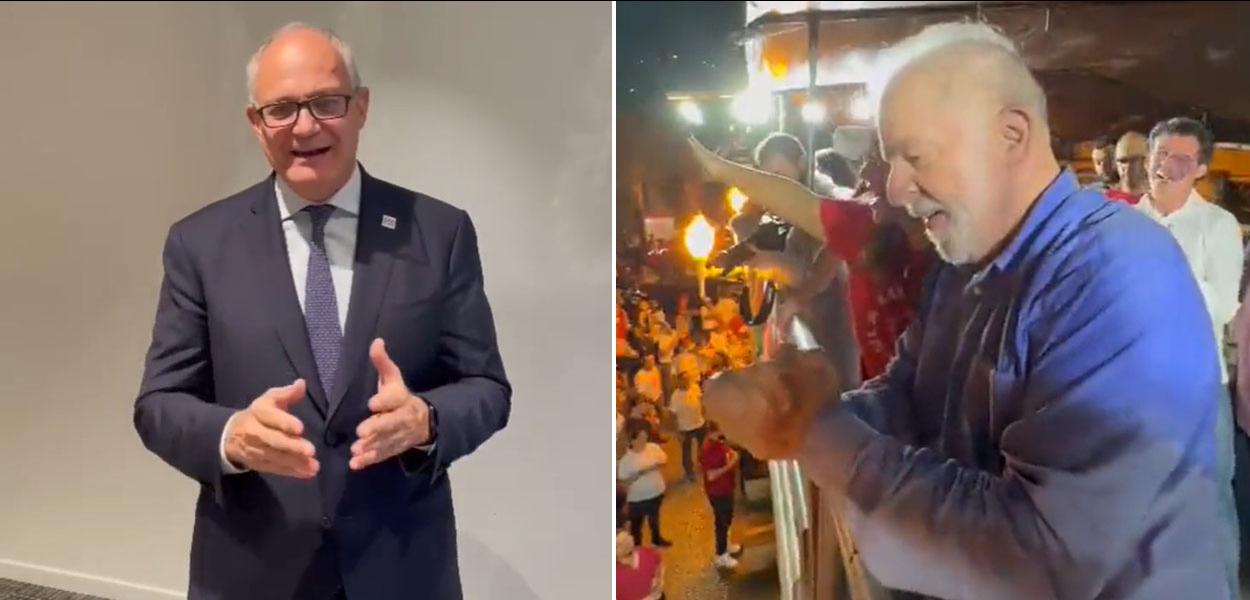 Roberto Gualtieri e Lula