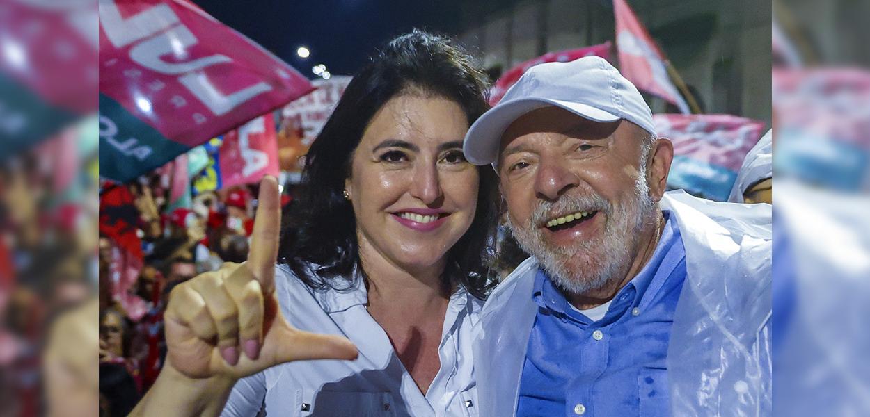 Simone Tebet e Lula