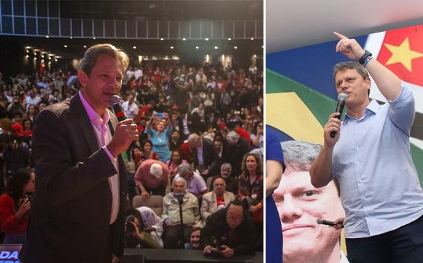 Fernando Haddad e Tarcísio de Freitas