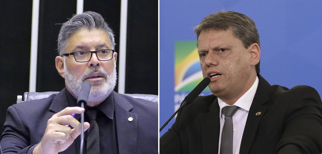 Alexandre Frota e Tarcísio de Freitas