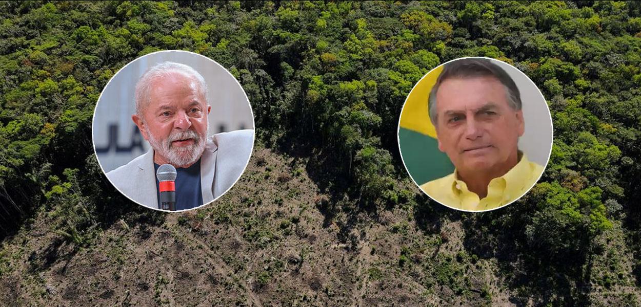 Desmatamento na Amazônia, Lula e Jair Bolsonaro