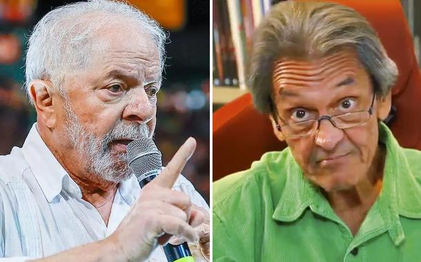 Luiz Inácio Lula da Silva, do PT (à esq.), e Roberto Jefferson (PTB-RJ)