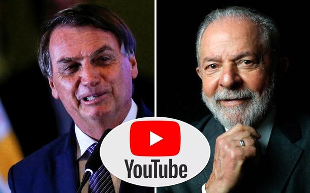 Jair Bolsonaro (à esq.) e Luiz Inácio Lula da Silva