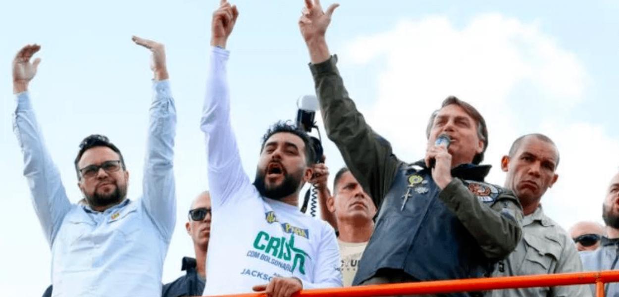 Jackson Villar e Jair Bolsonaro