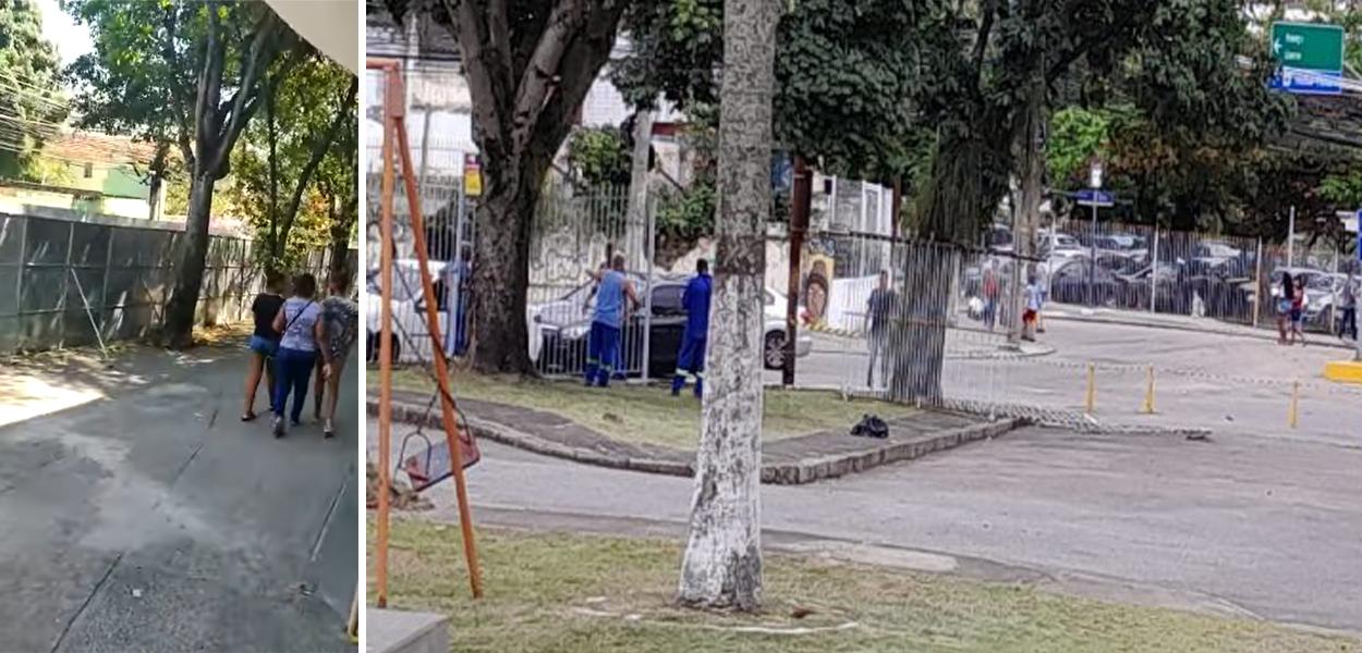 Praça Dom João Esberard, em Campo Grande (RJ)