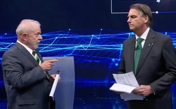 Lula e Jair Bolsonaro