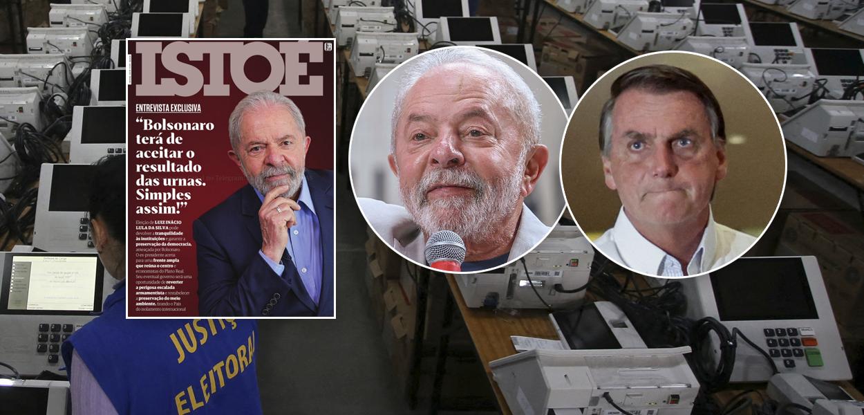 Lula e Jair Bolsonaro