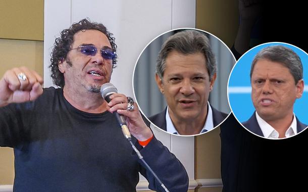 Wlater Casagrande, Fernando Haddad e Tarcísio de Freitas