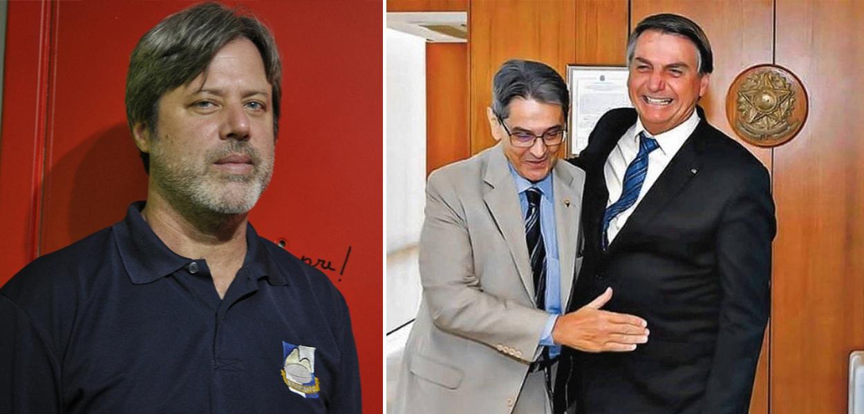 Brian Mier, Roberto Jefferson e Jair Bolsonaro