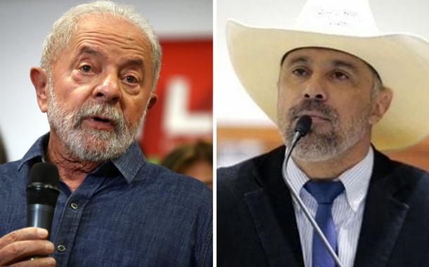 Luiz Inácio Lula da Silva (à esq.) e Amauri Ribeiro