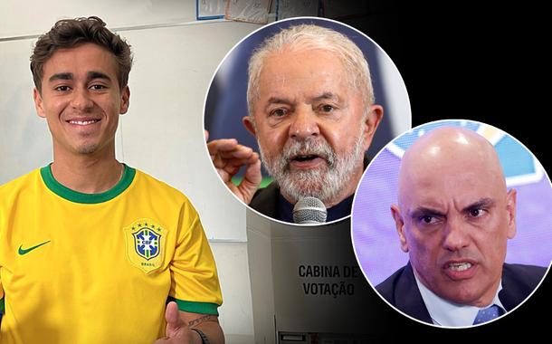 Nikolas Ferreira, Lula e Alexandre de Moraes