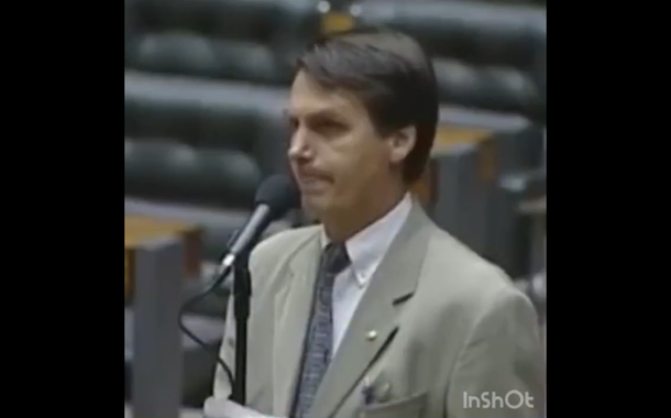Bolsonaro discursa em plenário (1992)