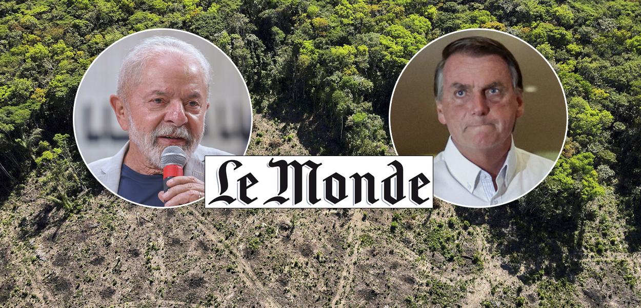 Le Monde destaca defesa ambiental de Lula em detrimento de Bolsonaro