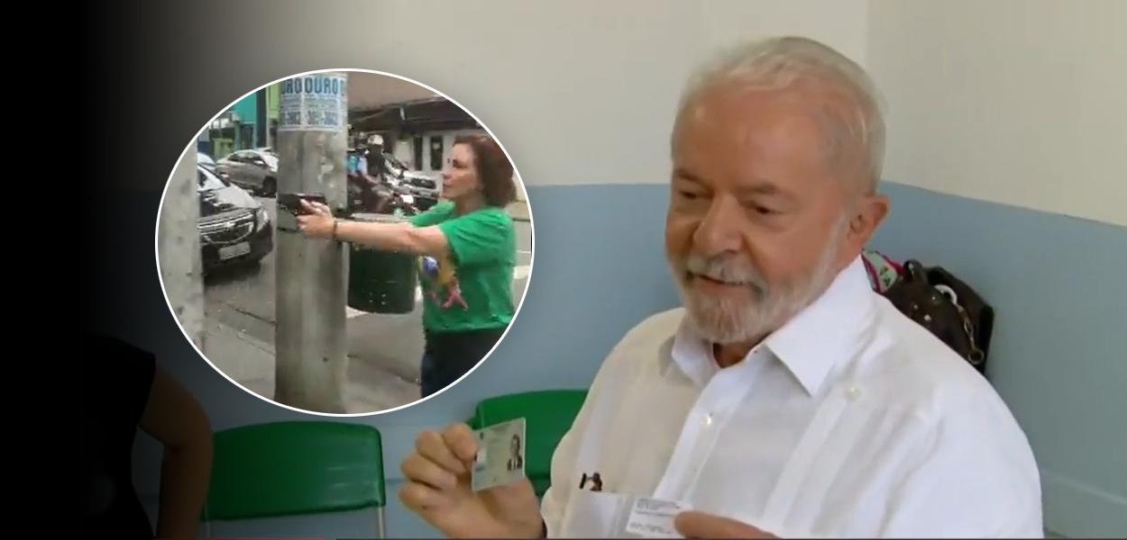 Lula e Carla Zambelli