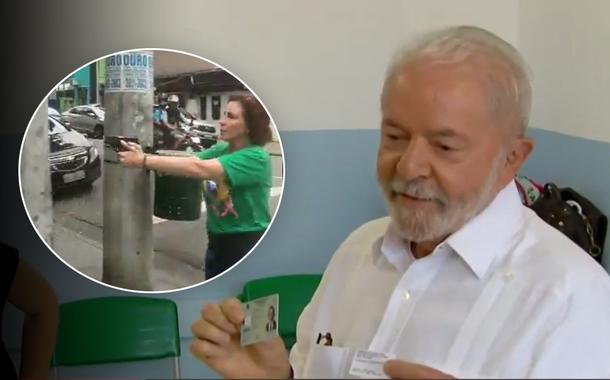 Lula e Carla Zambelli