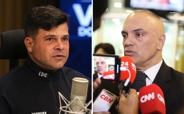 Silvinei Vasques e Alexandre de Moraes