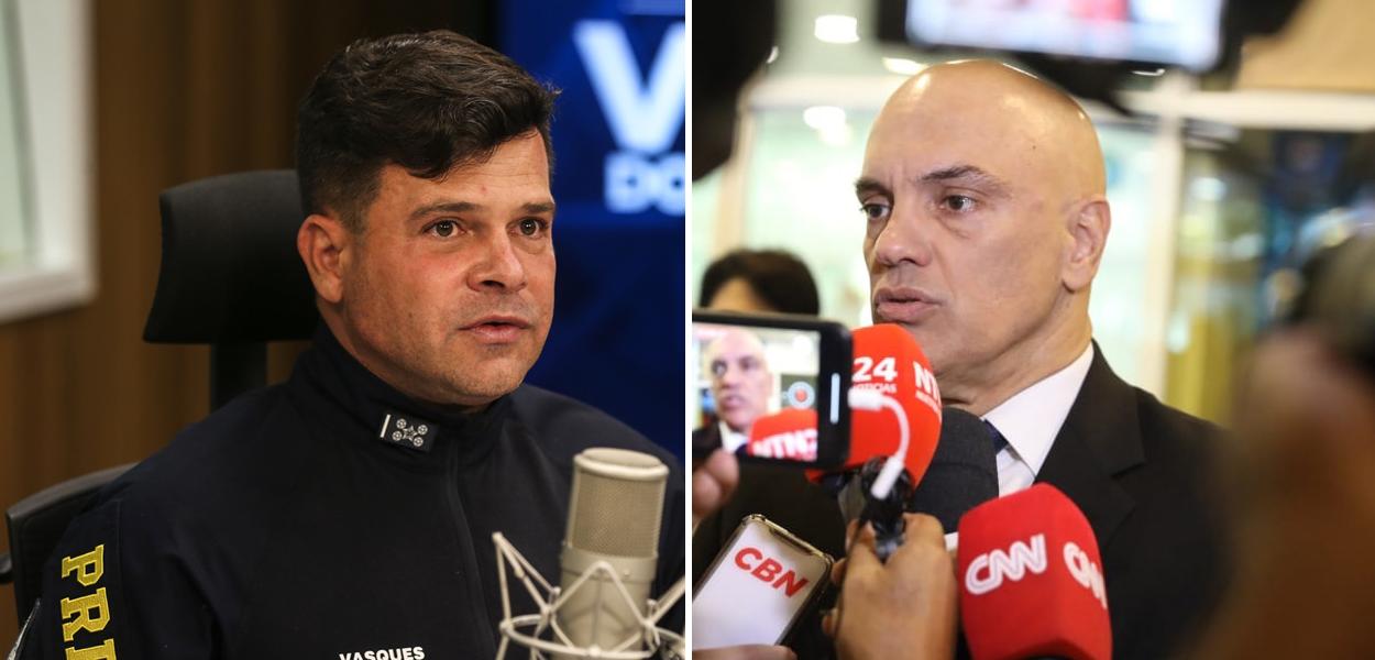Silvinei Vasques e Alexandre de Moraes