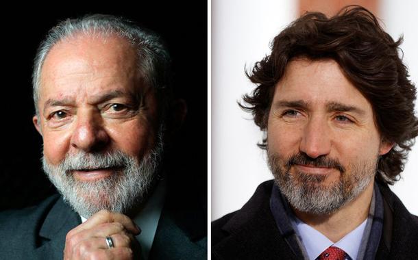 Lula e Justin Trudeau