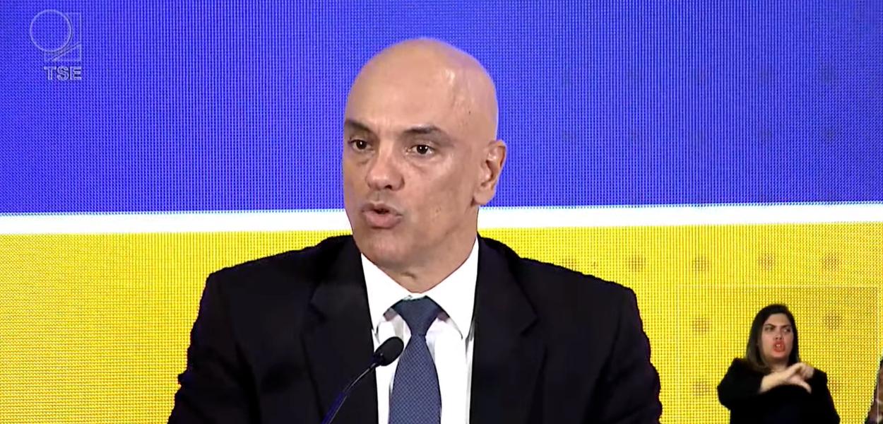 Alexandre de Moraes, presidente do TSE e ministro do STF