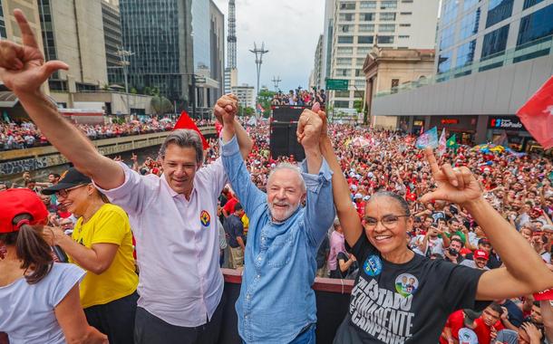 Haddad, Lula e Marina