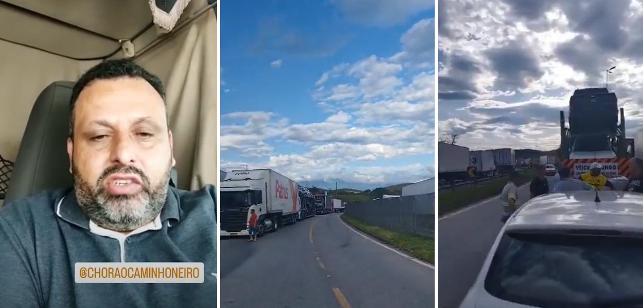 Presidente da Associação Brasileira de Condutores de Veículos Automotores (Abrava), Wallace Landim, conhecido como Chorão, pediu que os caminhoneiros reconheçam o resultado das urnas.