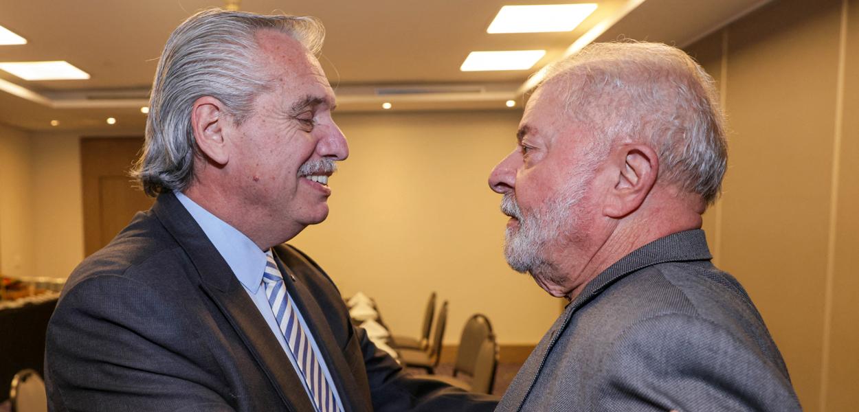 Lula e Fernández se reúnem em São Paulo 31/10/2022