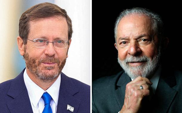 Isaac Herzog e Luiz Inácio Lula da Silva