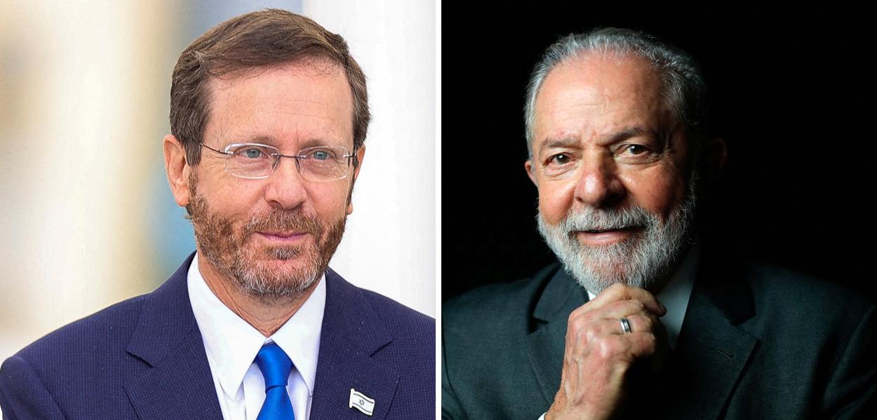 Isaac Herzog e Luiz Inácio Lula da Silva