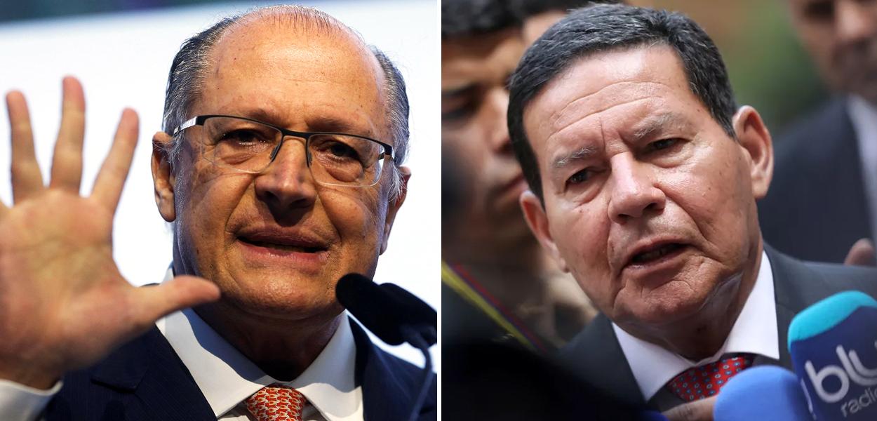 Geraldo Alckmin e Hamilton Mourão