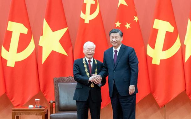 Xi Jinping e Nguyen Phu Trong