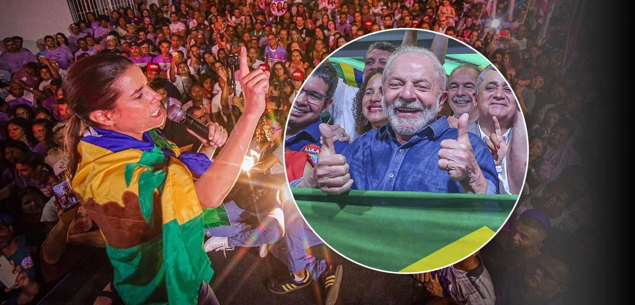 Raquel Lyra e Lula (Foto: Reprodução/Facebook | Ricardo Stuckert) Raquel Lyra e Lula