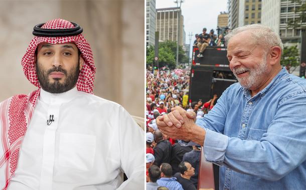Mohammed Bin Salman e Lula