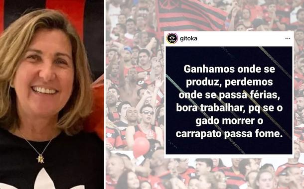 Ângela Machado é Diretora de Responsabilidade Social do Flamengo e esposa do atual presidente, Rodolfo Landim