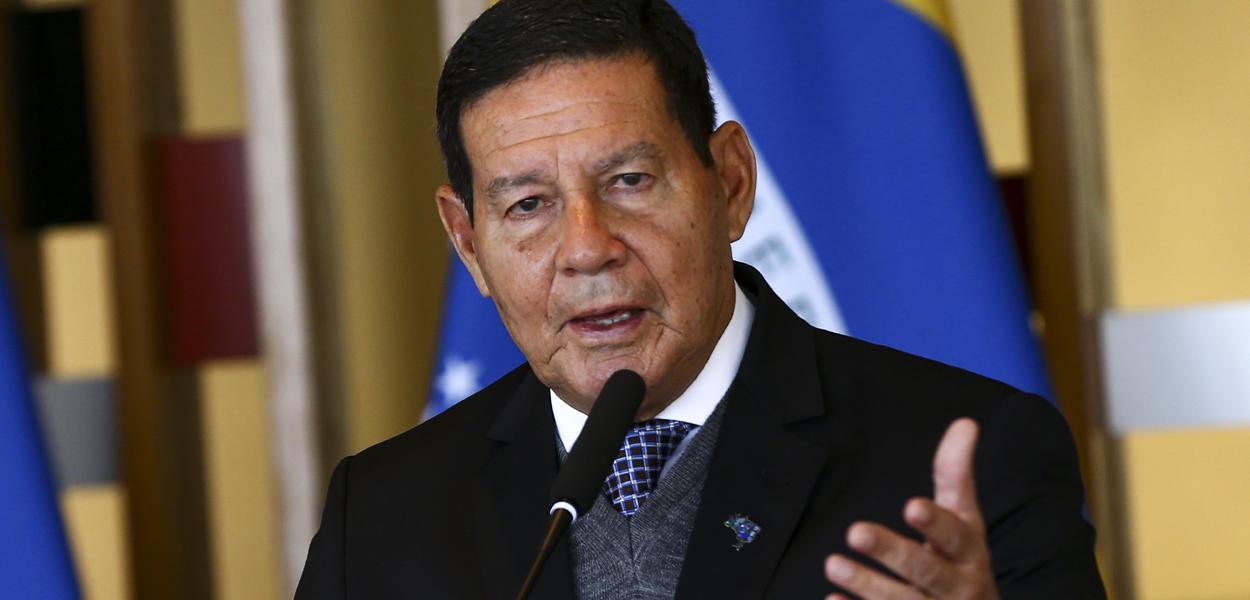 O vice-presidente da República, Hamilton Mourão