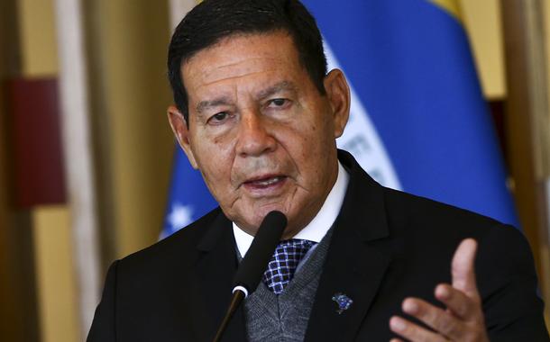 O vice-presidente da República, Hamilton Mourão 23/05/2022