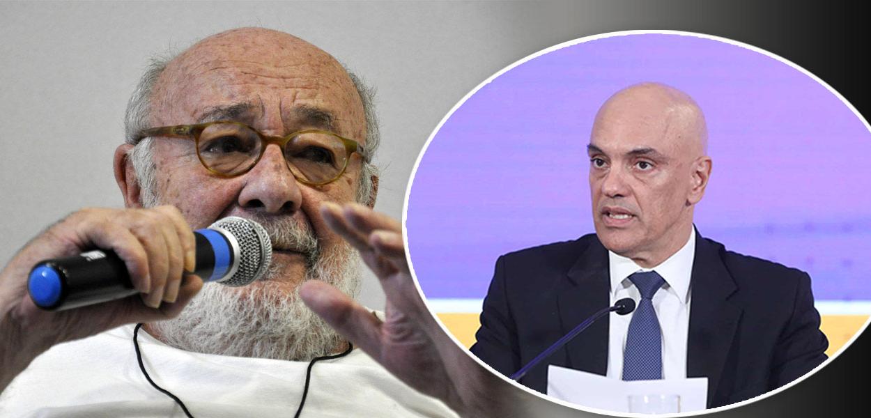 Ricardo Kotscho e Alexandre de Moraes