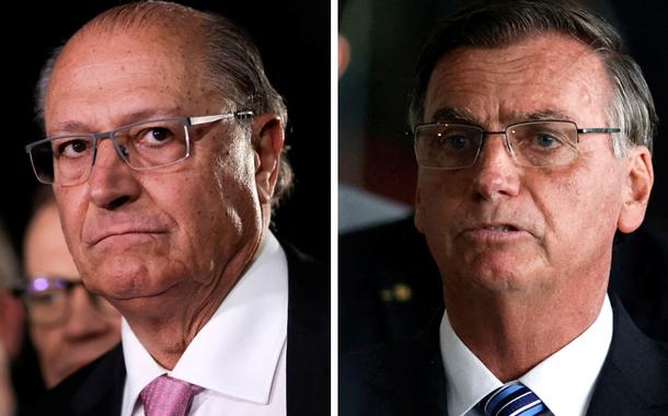 Geraldo Alckmin e Jair Bolsonaro