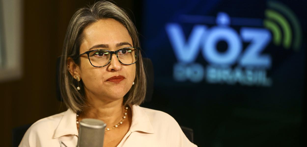 A Secretária Nacional de Atenção à Primeira Infância, Luciana Siqueira Lira de Miranda