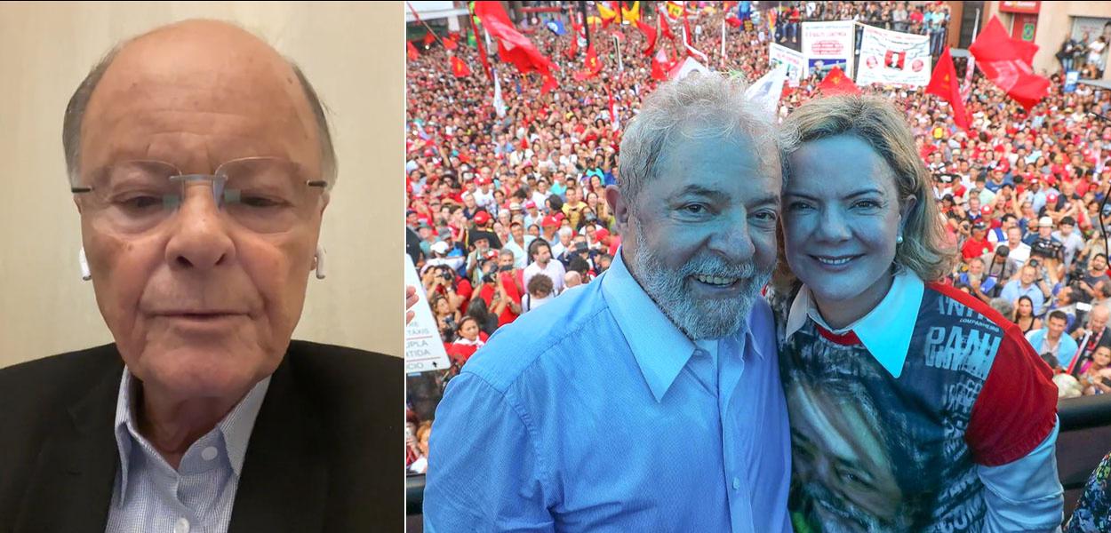 Edir Macedo, Lula e Gleisi Hoffmann