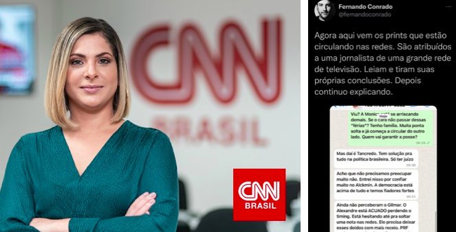 Daniela Lima e o print que prova o crime