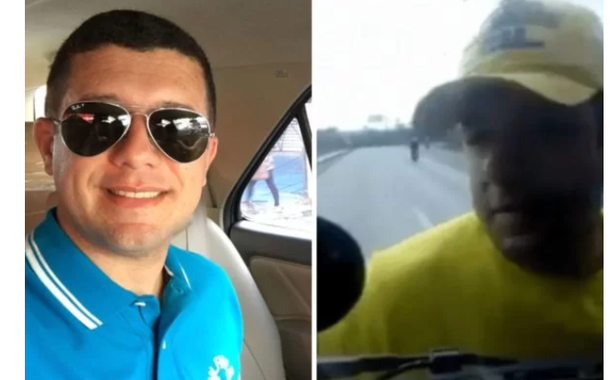 Junior Peixoto, o "patriota do caminhão", mora em Caruaru (PE) e é comerciante. Ele viralizou ao aparecer pendurado no para-brisa de veículo