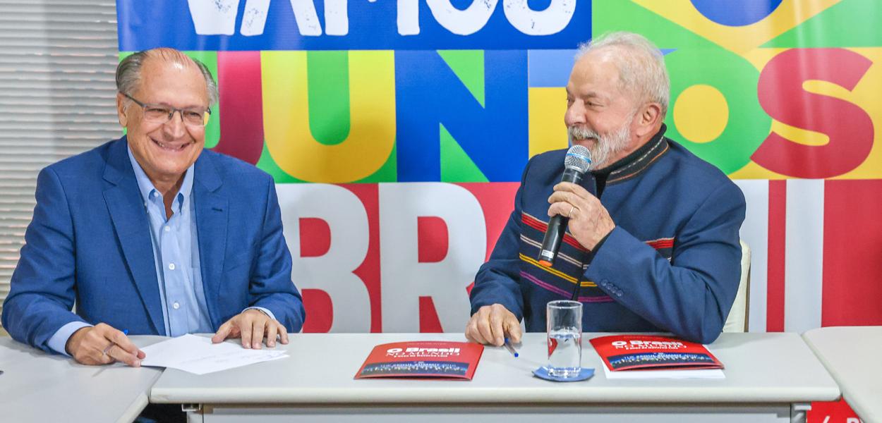 Geraldo Alckmin e Lula