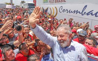 Cantanhêde e Lula, durante as caravanas