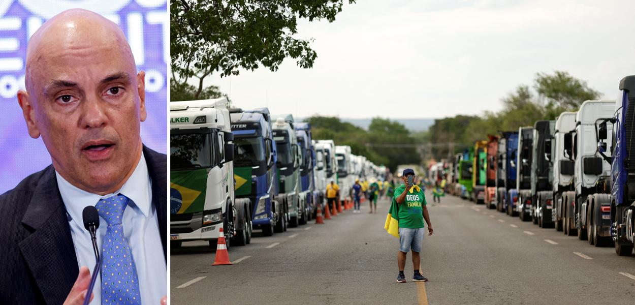 Alexandre de Moraes e bloqueios de rodovias