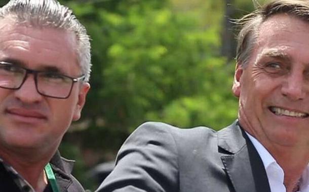Julian Lemos e Jair Bolsonaro