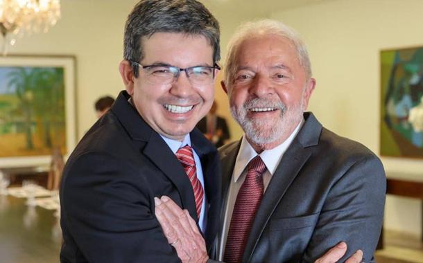 Randolfe Rodrigues e Lula