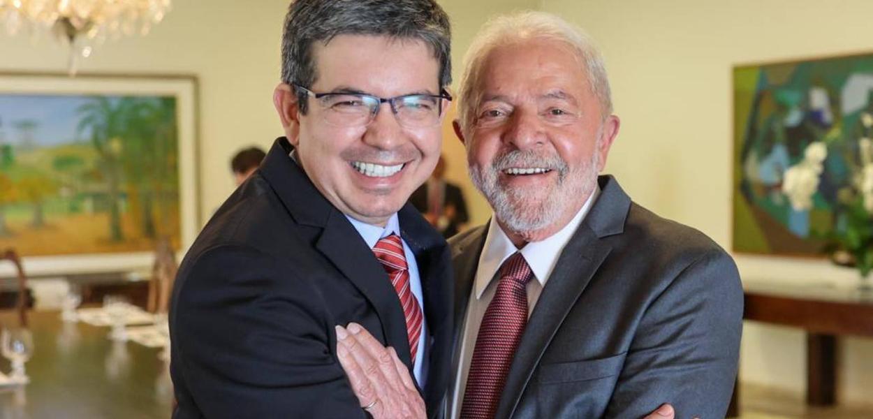 Randolfe Rodrigues e Lula