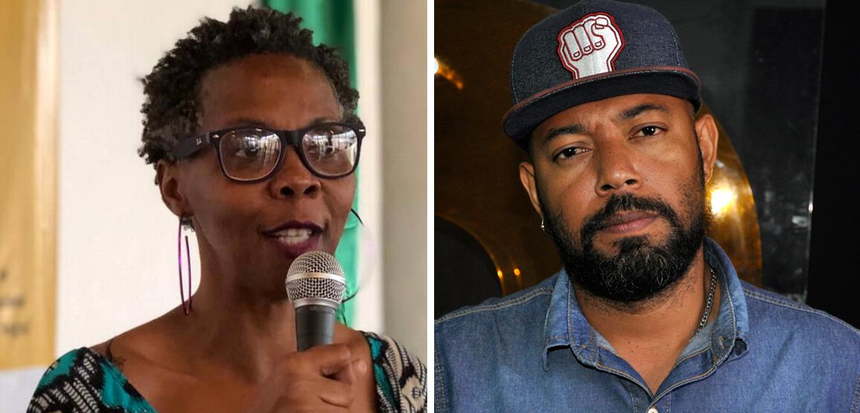 Ieda Leal e Douglas Belchior