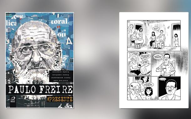 Biografia de Paulo Freire em quadrinhos